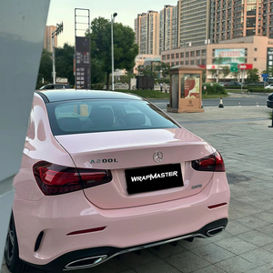 Wrapmaster 1.52*15m cao cấp lớp phủ kỵ nước TPU ppf Tự Chữa Bệnh chống trầy xước sơn xe bảo vệ phim vỏ màu hồng TPU - Product Image 6