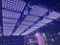 6 colonnes LED Pixel Corn light led panneau mural pour plafond