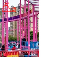 Toboggans en verre personnalisés pour zones scéniques, toboggan aquatique en verre pour montagnes, toboggan aquatique en verre pour la descente en montagne