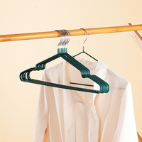 Cintres en métal avec revêtement en caoutchouc antidérapant, service OEM, lot de 20, robustes et durables pour vêtements