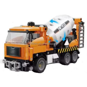 CaDa C65021 Ensembles de blocs de construction pour mini camion bétonnière Voiture d'ingénierie de construction de camion à agitation - Product Image 3