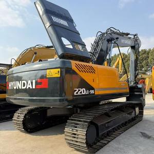 Excavatrice sur chenilles d'occasion Hyundai 220-9s du Japon, 20 tonnes, modèle 2025 avec moteur - Product Image 2