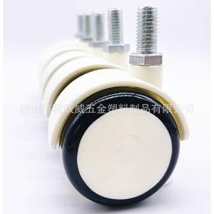 Furniture Casters 50mm Diameter Swivel Silent <b>Wheel</b> 40kg Load Capacity Nylon <b>Wheel</b> For Office Chair - Product Image 4