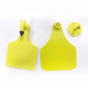Impresora láser con logotipo personalizado UHF Etiqueta de oreja de animal para la identidad del ganado RFID marca de etiqueta de oreja etiqueta electrónica de una pieza para ganado - Product Image 2
