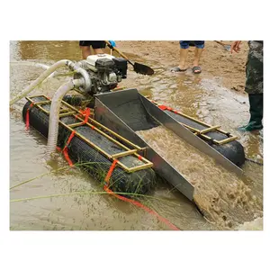 Quy Mô Nhỏ Phù Sa Vàng Thiết Bị Khai Thác Mỏ Vàng Hút Nổi Mini NẠO VÉT Máy Cho Vàng Máy Móc KHAI THÁC MỎ - Product Image 1