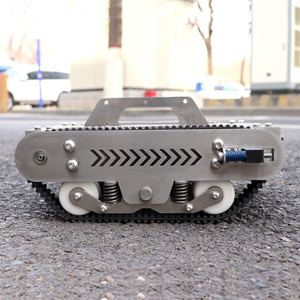 Robot di controllo remoto per tutti i terreni Robot di sorveglianza di sicurezza pattugliatore con telecamera veicoli elettrici - Product Image 5