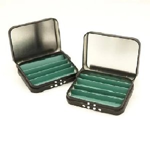 Caja de Metal con Tapa Abatible a Prueba de Niños, Personalizable con Impresión, Caja de Metal Vacía con Tapa Deslizante, a Prueba de Olores - Product Image 1