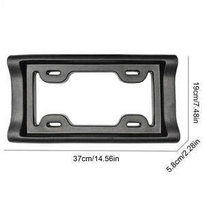Soporte para Matrícula de Coche/SUV, Protector de Parachoques, Cubierta Protectora de EVA para Matrícula Estadounidense - Product Image 2