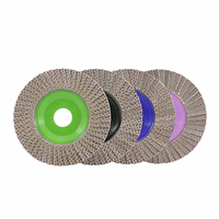 Roues à lamelles diamantées Pro sur mesure avec moyeu rouge grain 60-400 pour le meulage et le polissage des métaux de qualité supérieure