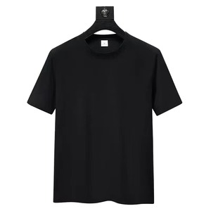 Camiseta de Cuello Redondo de Algodón de Manga Corta Ajustada para Hombre, Diseño Personalizado de Alta Calidad al por Mayor - Product Image 6
