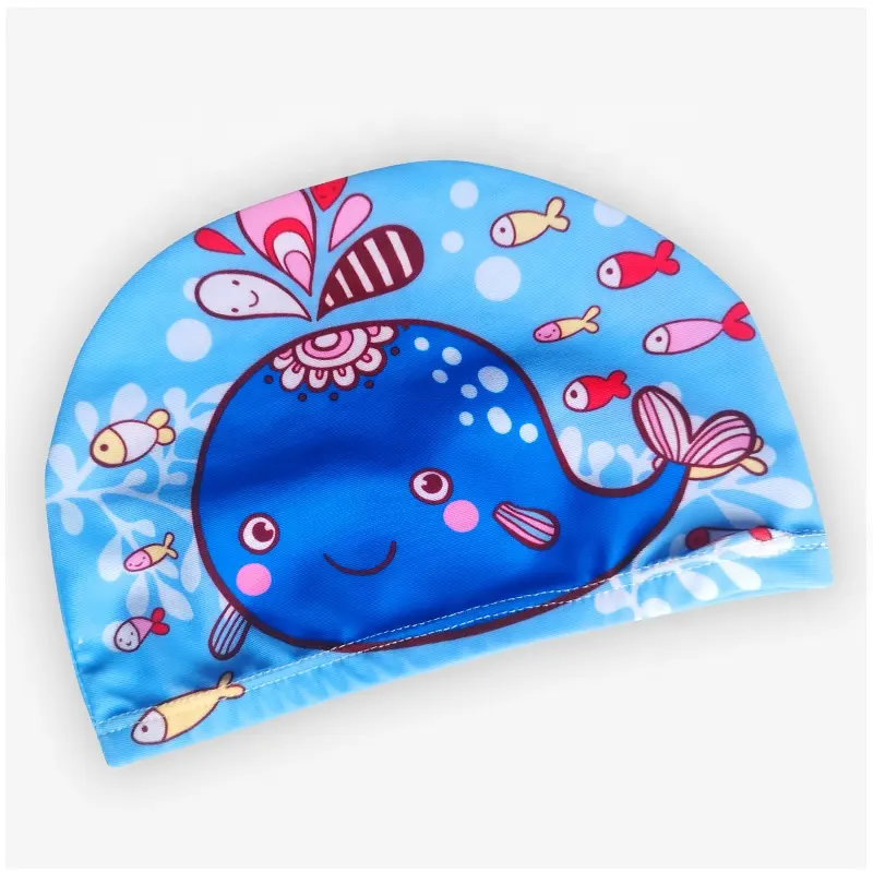 custom cute swimming caps for boys and girls cartoon swim cap hat