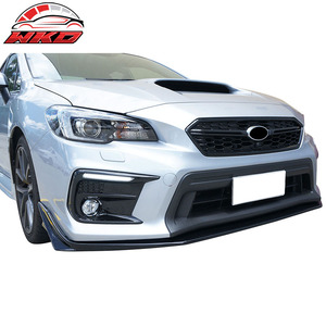 เหมาะสำหรับ Subaru WRX 2018-2021 สไตล์ S208 ชุดแต่งกันชนหน้า สีดำดิบ - Product Image 2
