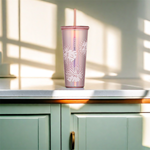 แก้วน้ำสแตนเลสแบบใช้ซ้ำได้ถ้วยพลาสติก - Product Image 3