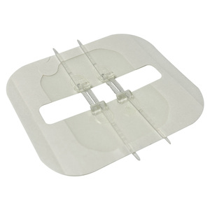 Dispositivo Transparente de Fechamento de Feridas com Zíper, Sem Dor, com Agulhas de Sutura, Redutor de Feridas, Adesivos de Ajuda para Sutura com Zíper - Product Image 2