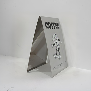 Tùy Chỉnh Một Khung Thép Không Gỉ Sàn Đứng Dấu Hiệu Đứng Ngoài Trời Bền IP65 Đánh Giá Bánh Sandwich Hội Đồng Quản Trị Cử<span class=keywords><strong>a</strong></span> Hàng Biển Quảng Cáo - Product Image 5