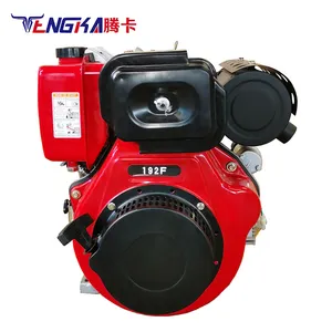 Small 4 Stroke Air Cooled Single Cylinder Diesel Engine for Sale 6HP 10HP Power 3600rpm