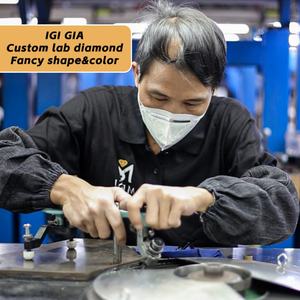 ใบรับรอง IGI เพชร 1 กะรัต DVS1 DVVS1 เพชรสร้างในห้องปฏิบัติการแบบขายส่ง เพชร HPHT CVD เพชรที่ปลูกในห้องปฏิบัติการ - Product Image 6