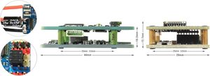 Contrôleur de vol Matek F405-VTOL avec emplacement intégré 2~6S, moule privé, accessoires pour drones RC, multirotors et ailes fixes, fabriqué en Chine - Product Image 4