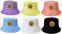 Sombrero de Pescador Personalizado en Colores Pastel, Gorro Casual Hip Hop para Niños de 2 a 8 Años