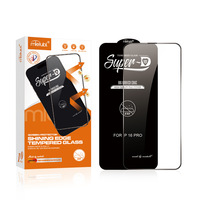 Protection d'écran ESD en verre trempé Super D de haute qualité à bords incurvés pour iPhone 17 Pro Max