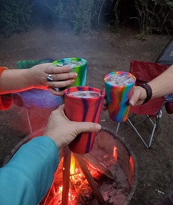 Kırılmaz silikon Tumbler silikon kap Vasos De Silicona şarap bira içme fincan açık havada silikon kahve fincanları - Product Image 5