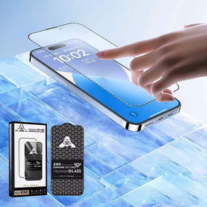 Film en aluminium haute qualité anti-poussière et anti-statique avec bordure diamantée pour iPhone I6 4.7/ I6 5.5 /I7 4.7 - Product Image 2