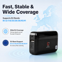 Routeur WiFi mobile OLAX M100, point d'accès 4G avec carte SIM, batterie externe 10000 mAh, 2-en-1, 300 Mbps, WiFi portable double bande 5.8G, Type-C MiFis