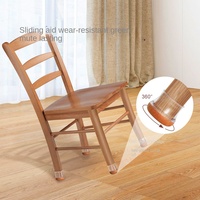 Silicone PVC épaissi silencieux tabouret repose-pieds housse de protection de meubles pour Table chaise jambes caoutchouc bord couvert chaise jambe couverture