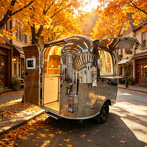 Business Ready USA Truck Modular Mobile Food Coffee Cart with DOT VIN - Product Image 1