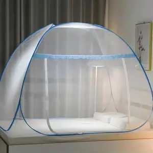 Đứng miễn phí Pop Up xách tay Vua kích thước giường đôi yurt muỗi Net
