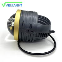 Projecteurs avant à LED haute puissance pour pare-chocs, 75W, 3 pouces, feux antibrouillard avec lentille double laser, compatibles avec la plupart des voitures