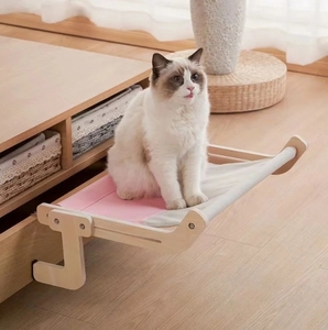 Hamaca de Ventana Rectangular de Madera Maciza, Cama Tipo Nido, Diseño Clásico de Lujo con Dibujos Animados, Universal para Todas las Estaciones, Alta Durabilidad y Comodidad - Product Image 3