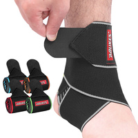 Aolikes 1527 Bandage de cheville réglable en nylon respirant Super élastique et confortable