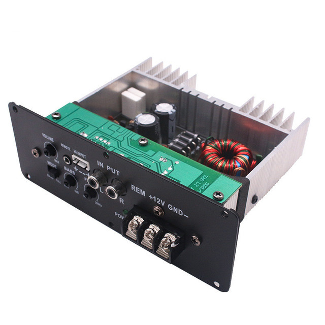 Wholesale Car Audio Modification 12V24V 300W Car Underseat Subwoofer Built in Power Amplifier Board