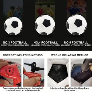 Promotion à bas prix, ballon de football antidérapant et durable, jouet d'entraînement pour enfants, ballon de sport spécial en PU - Product Image 3