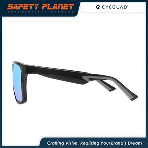 Lunettes de soleil de sécurité unisexes de style décontracté Lunettes de soleil de marque polarisées avec boîte à lunettes conçue - Product Image 4