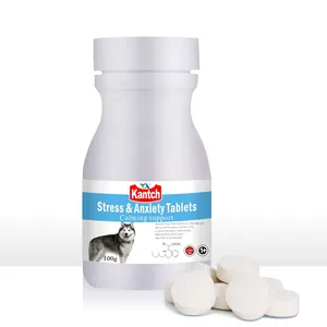 Anpassen von beruhigenden Tabletten hilft bei der Trennung von Hunden und Stress abbau