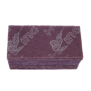 HK 7521c 퍼플 나일론 골고루 그리기 알루미늄 산화물 연마 수선 패드 청소 및 연마 - Product Image 3