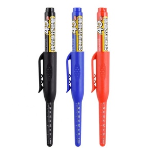 Marcador Permanente à Prova d'Água para Furos Profundos com Ponta Longa para Ferramentas de Marcenaria - Product Image 1