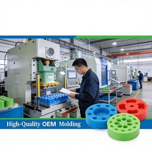 Piezas de Molde de Silicona y Acero Inoxidable Personalizables OEM ODM, NBR EPDM, Aplicaciones Industriales, Mecanizado CNC, Corte - Product Image 1