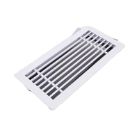 Système Hvac Grille d'air de retour en aluminium à noyau amovible avec filtre à écran Grille de ventilation Grille d'aération