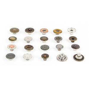 Boutons métalliques personnalisés pour vêtements Thobe, logo sur mesure, boutons en jean, épingles à logo pour jeans - Product Image 5