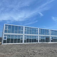Casa Contenedor Comercial de Entrega Rápida, Ensamblaje Rápido, Prefabricada, para Viviendas de Empleados, Edificio de Oficinas