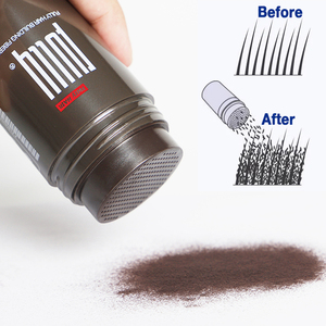 Fibres capillaires densifiantes brun foncé pour tous types de cheveux – Produit coiffant pour hommes - Product Image 2