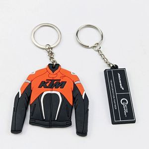 ของขวัญส่งเสริมการขายสำหรับธุรกิจ พวงกุญแจโลโก้แบบกำหนดเอง พวงกุญแจ PVC แบบ 2 มิติ และ 3 มิติ - Product Image 4