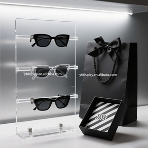 OEM ODM One Stop Solution <strong>Acrylic</strong> <strong>Display</strong> Shelves For Glasses Clear <strong>Acrylic</strong> <strong>Display</strong> Stand Provide Packaging - Product Image 1