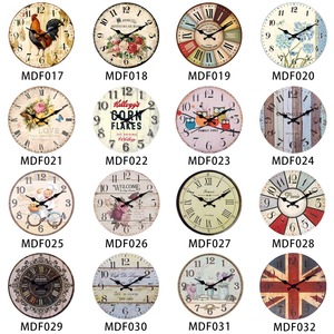 Nordic Minimalist <b>Wooden</b> <b>Wall</b> <b>Clock</b> Quartz Single Face Needle Round Decorative Timepiece Custom Logo for Living Room - Product Image 2