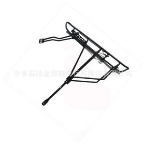 Portaequipajes Trasero para Bicicleta, Metálico, Resistente, Tipo Ondulado, Negro, Universal - Product Image 2