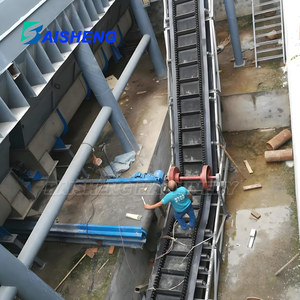 Çimento ve Çelik Tesislerinde Toplu Malzemelerin Dikey Taşınması için Yüksek Açılı Konveyör Yüksek Kapasiteli Eğimli Konveyör - Product Image 5
