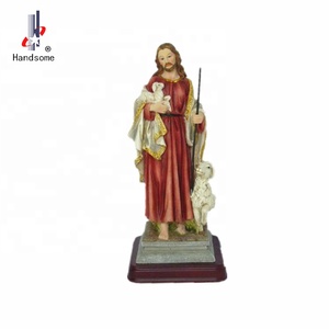 12 pouces En Gros De Résine Statues Religieuses Catholiques Joseph Et Bébé Figurines - Product Image 2